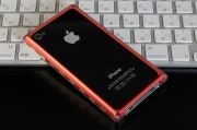 ジュラルミン削り出し アルミバンパー G-BUM for iPhone4
