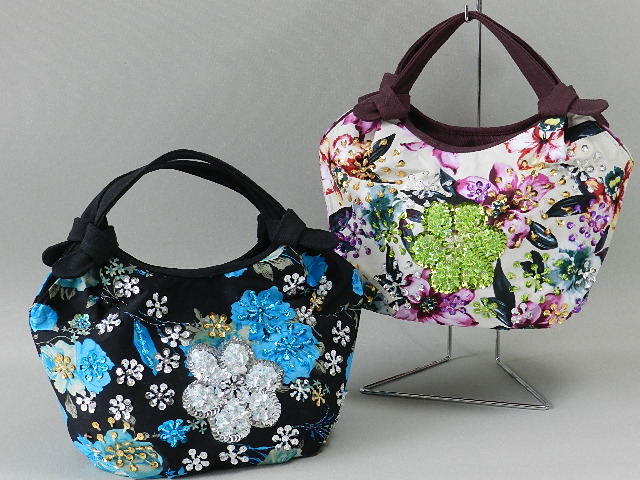 ベトナムスパンコールバッグ