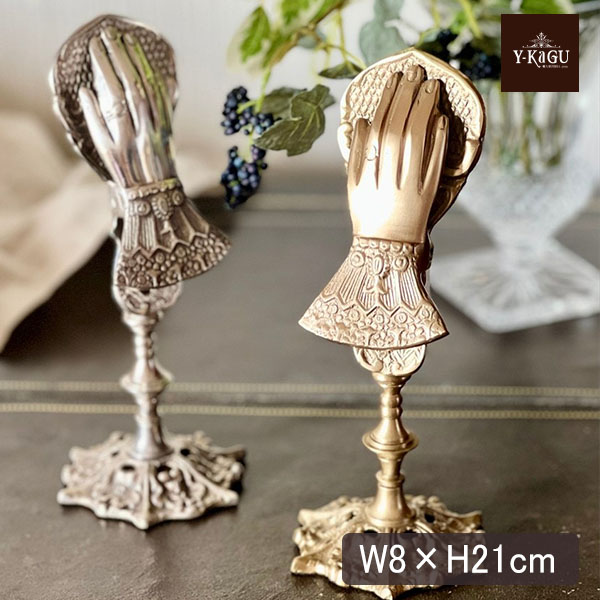 真鍮製 アンティーク調 クリップスタンド-19