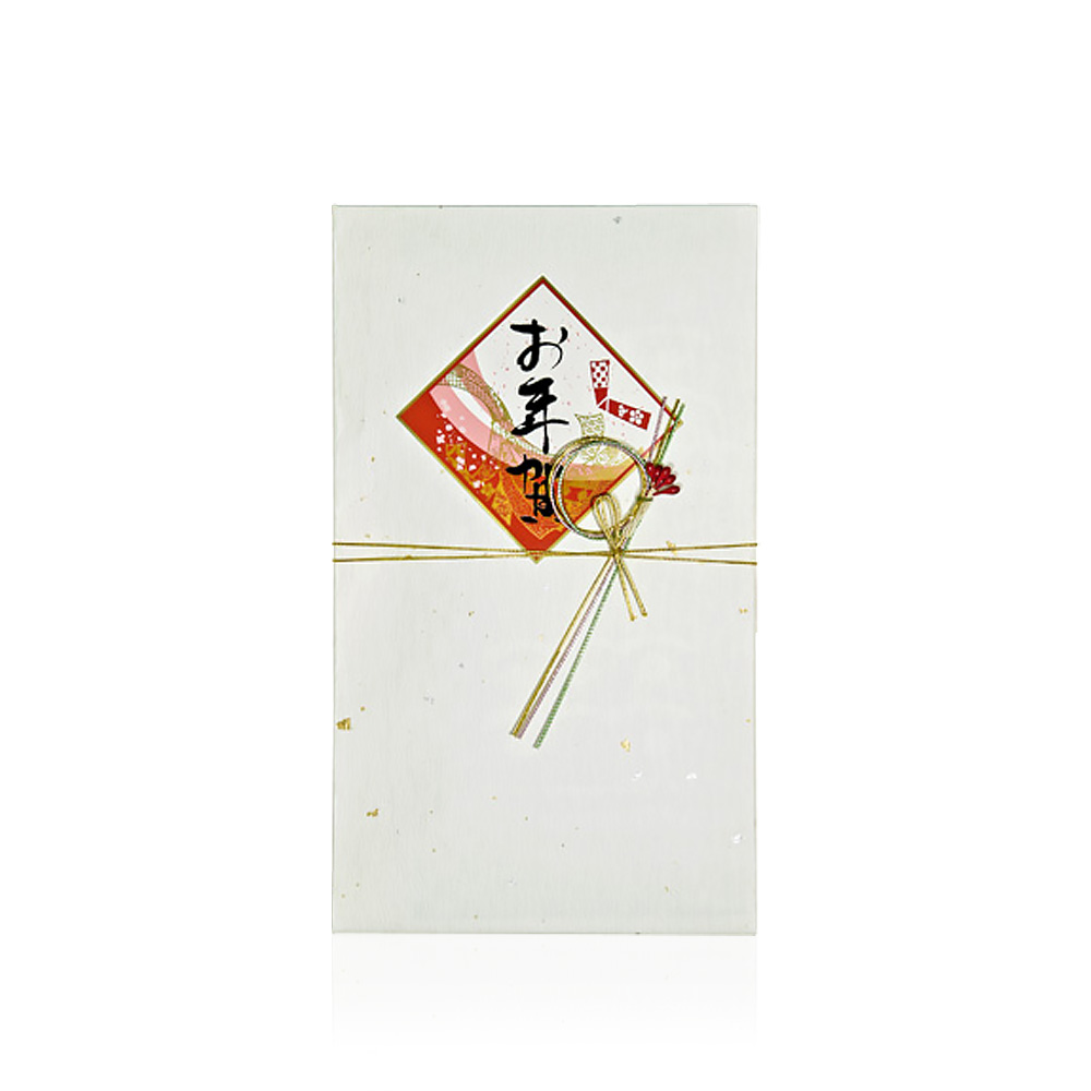 賀春茶（白いたとう紙）