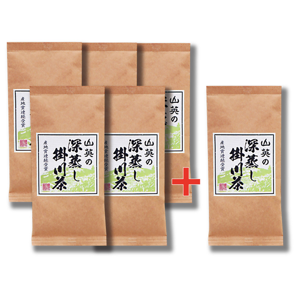 深蒸し掛川茶〈選〉6本セット