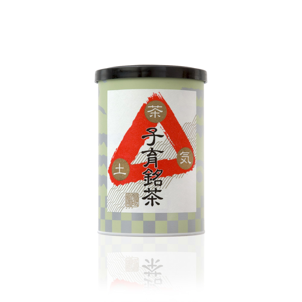 子育銘茶〈赤〉 100g 紙缶