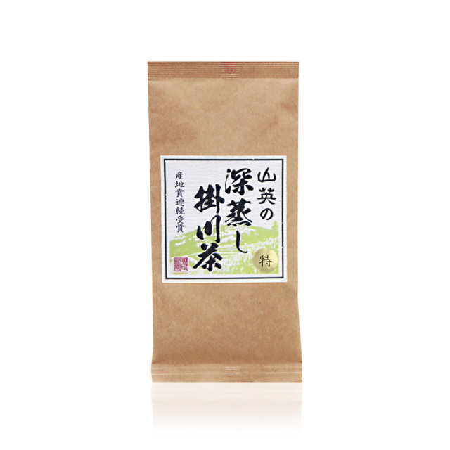 深蒸し掛川茶〈選〉100g 平袋