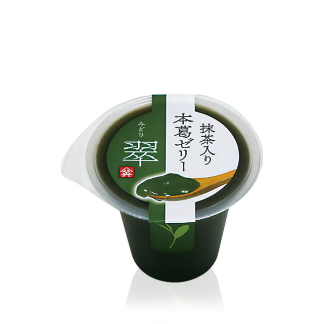 抹茶入り本葛ゼリー【翠】110g