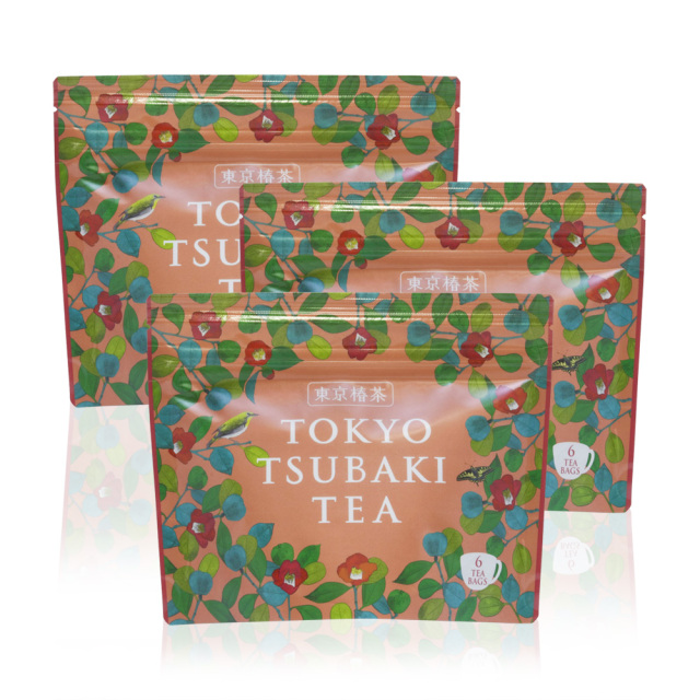東京椿茶 お試しセット 1袋6個入×３セット 送料無料