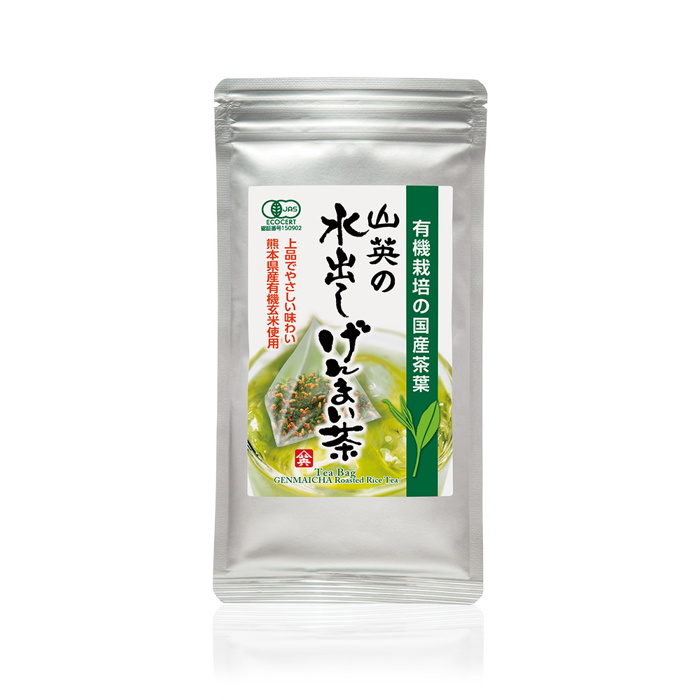 山英の水出しげんまい茶　4gX10個入り