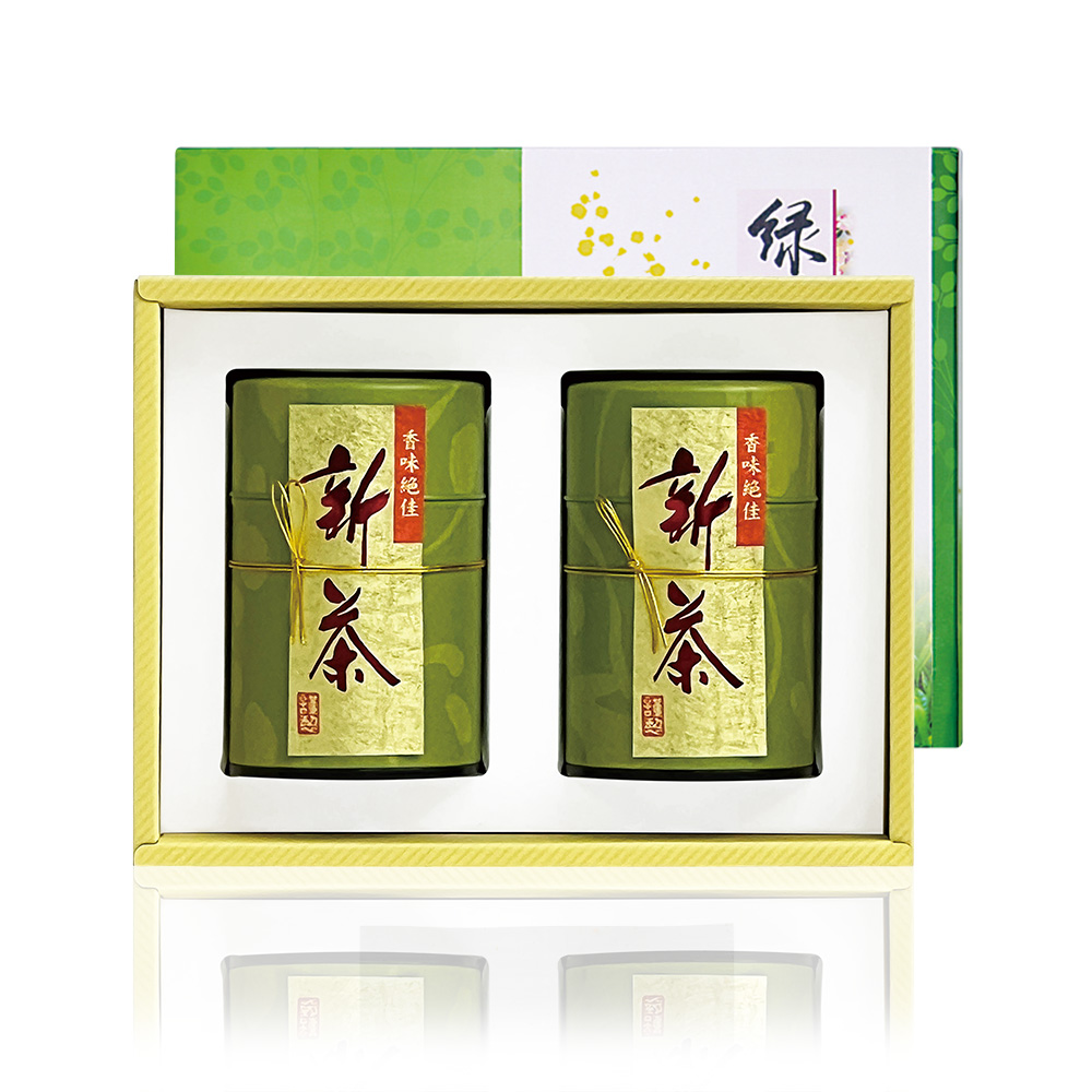 新茶 盛り〈特〉100g缶 2本入