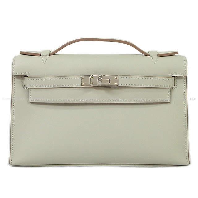 【新品未使用】ポシェット ショルダーバッグ   ポシェットケリー 入手困難】HERMES ケリー Kelly to go craie ショルダーバッグ (HERMES