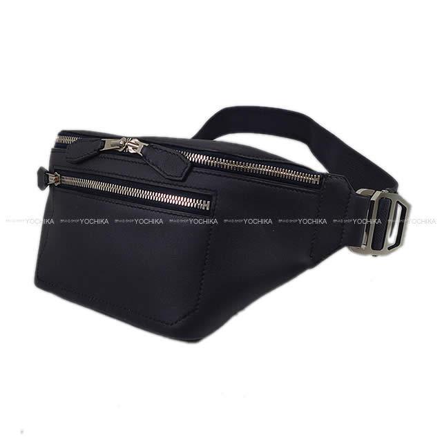 【おじ】エルメス　シティスライド　クロスPM 黒 HERMES エルメス メンズ ショルダーバッグ 