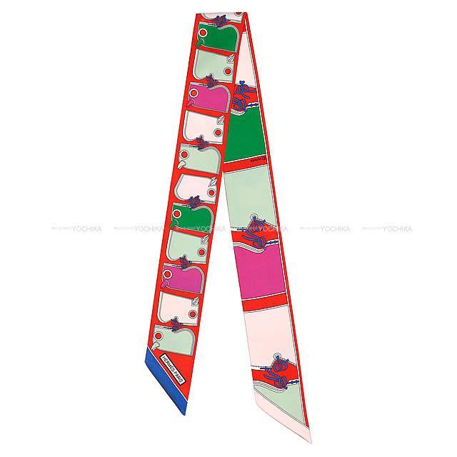 HERMES エルメス スカーフ ツイリー コリエドシアン・リミックス マ