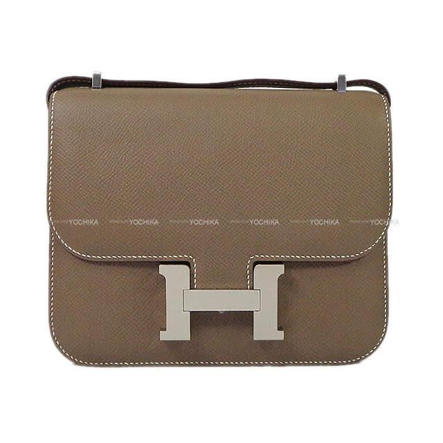 HERMES エルメス ショルダーバッグ コンスタンス3 ミニ 18 エトープ
