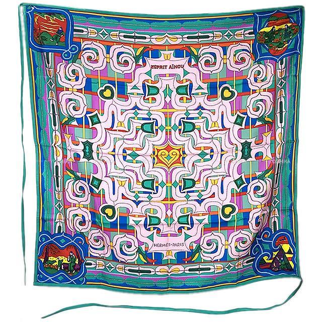 2024年 春夏 新作 HERMES エルメス スカーフ カレ90 アルネ ドゥ