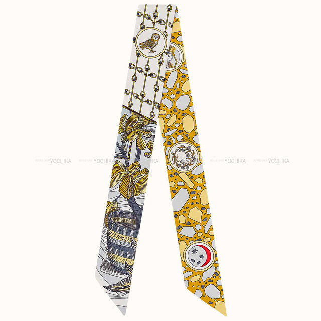 HERMES エルメス 食器 スーププレート モザイク24 プラチナ ポーセリン