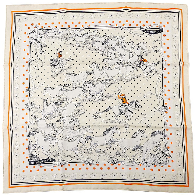 HERMES エルメス ツイリー スカーフ 