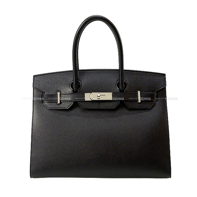 HERMES エルメス セリエ ボタン コイン カード ケース 黒(ブラック