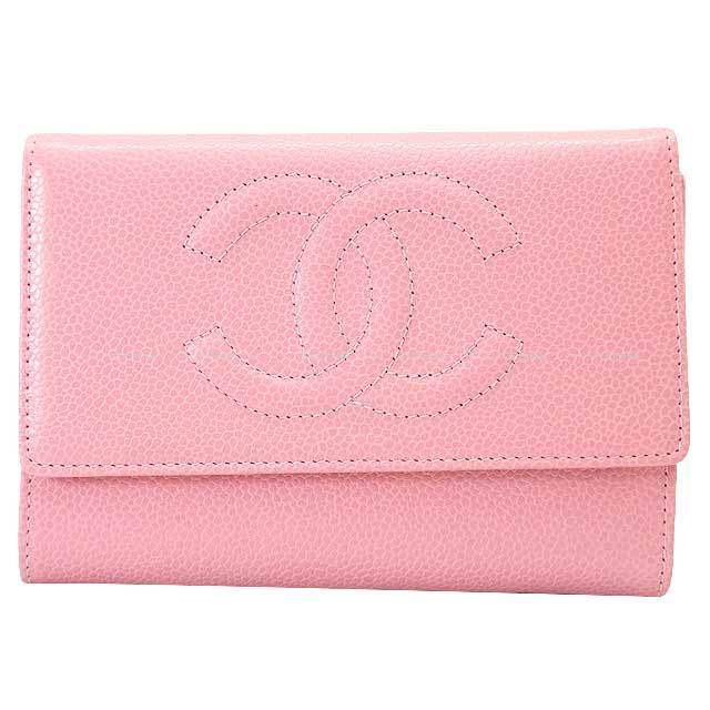CHANEL シャネル 三つ折り財布 コンパクト ココマーク 8ゾロ目