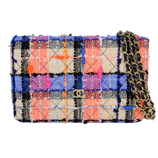 CHANEL シャネル チェーンウォレット(WOC) マトラッセ ココマーク