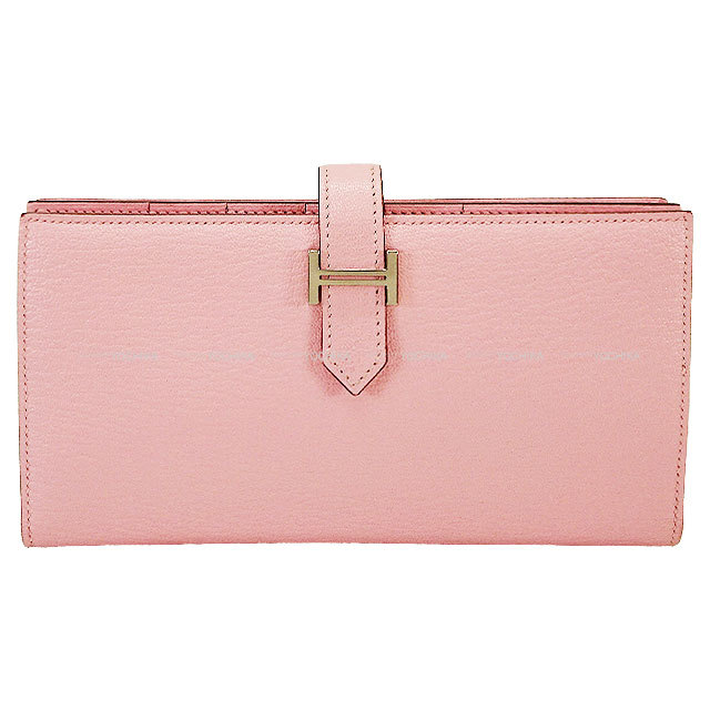 HERMES エルメス コインケース バスティア ローズティリアン