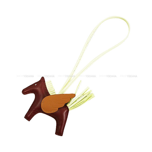 HERMES - エルメス ロデオ ペガサス PM バッグチャーム アニョーミロ ゴールド B刻印 HERMES エルメス バッグチャーム ロデオ ペガサス PM ルージュ