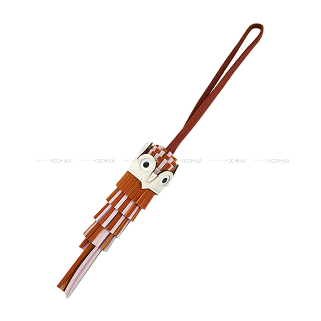 HERMES エルメス バッグチャーム シュエット フクロウ ゴールド