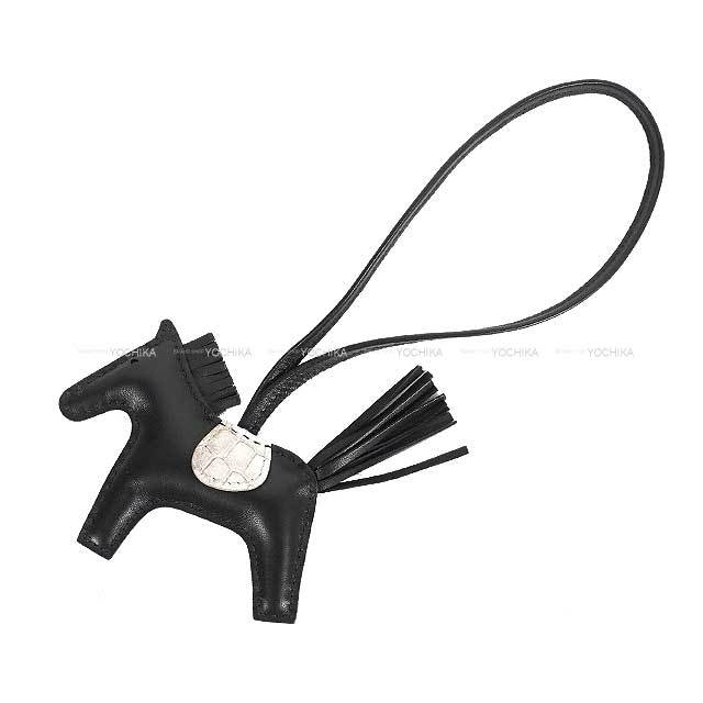 【ブラックが高級感ある可愛さ♪】HERMES ロデオ バッグチャーム ☆入手困難・在庫あり☆【HERMES】ロデオ ペガサス 人気カラー