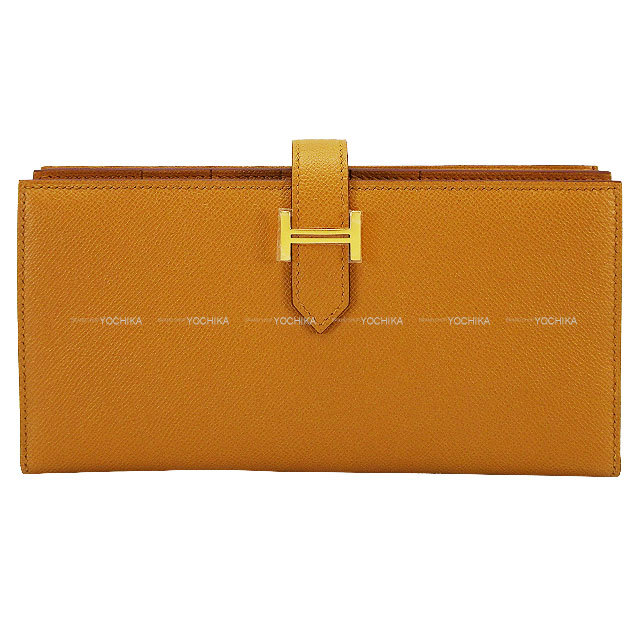 HERMES エルメス 長財布 ベアンスフレ セサミ (セザム) ヴォー