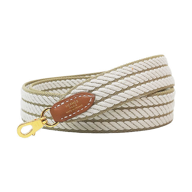 エルメス バンドリエール25mm幅 85cm ゴールド金具 HERMES エルメス ショルダーストラップ バンドリエール 25mm