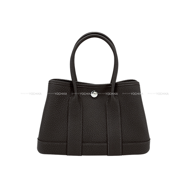 HERMES エルメス ブローチ シェーヌダンクル バッジ エタン エプソン