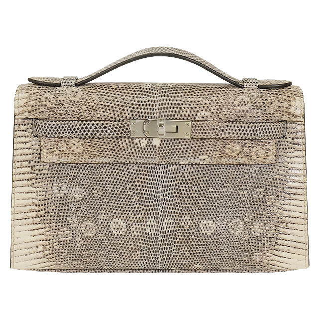 HERMES エルメス バッグチャーム パドック(馬蹄) グリアスファルト