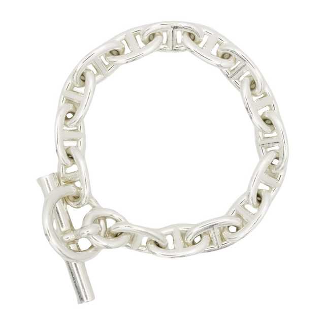 渋谷並木橋店】HERMES エルメス ブレスレット シェーヌダンクル MM 15