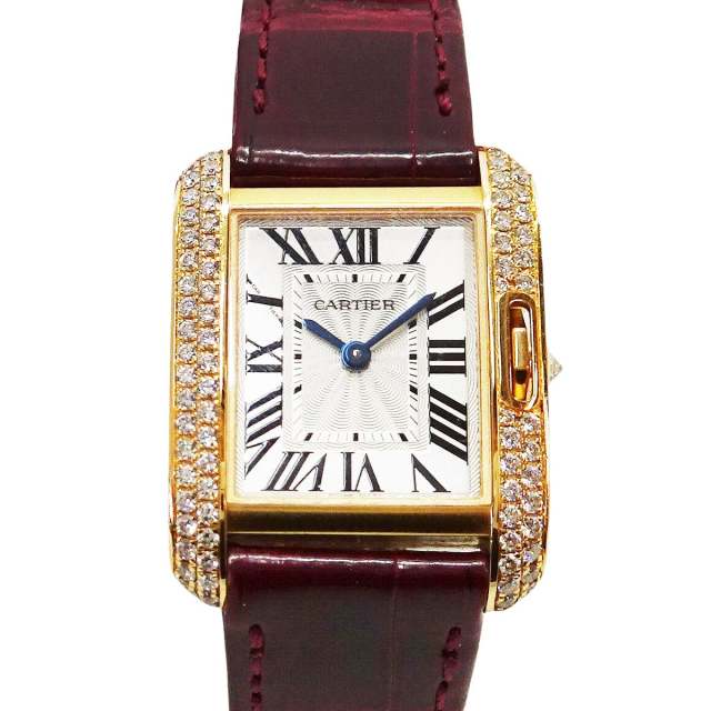 渋谷並木橋店】CARTIER カルティエ 腕時計 タンク アングレーズ ベゼル