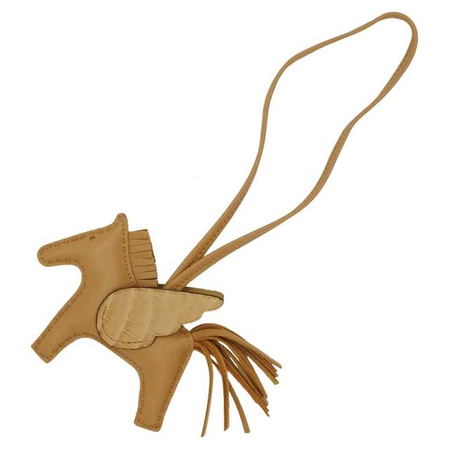 HERMES エルメス バッグチャーム ロデオ ペガサス PM ヴェールフィズ