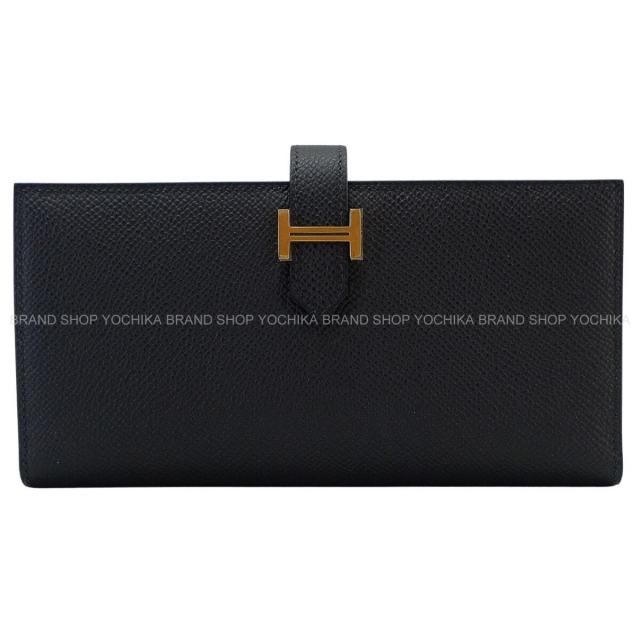 HERMES エルメス 二つ折り財布 アザップシルクイン コンパクト 赤道