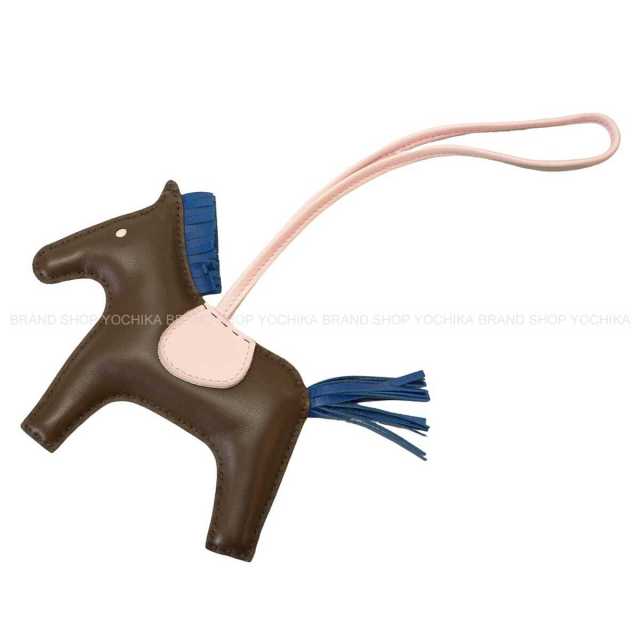 HERMES エルメス チャーム ロデオ MM ルージュインディアン/ルビー