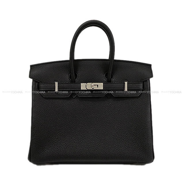 HERMES エルメス ハンドバッグ バーキン25 黒 (ブラック) トゴ