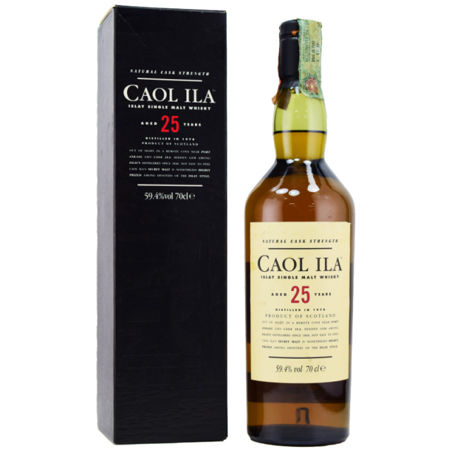 【オールドボトル★終売となったカリラ25年の伝説の1stリリース★ドライで薬草、ピートスモーク、 甘いフルーツ、クリーミーさ】カリラ 1978 25年 ディアジオスペシャルリリース2004 59.4% 700ml