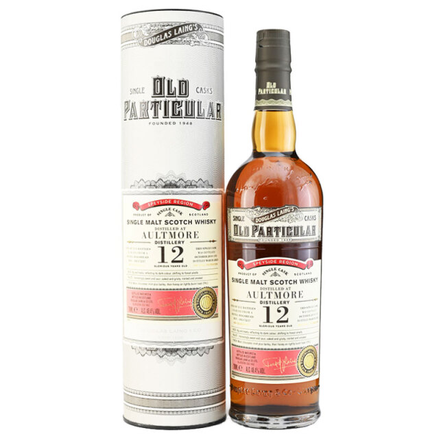 【濃厚で肉厚、興味深い甘酸っぱさ、オーク、ミントとスモーク、チョコミントと大麦】オルトモア 2010 12年 オールドパティキュラー 48.4% 700ml