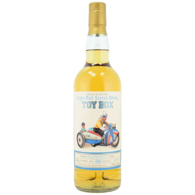 【バタースコッチ、リンゴ飴、レモンケーキ、カスタードクリーム、カリンジャム】ティーニニック 2016 9年 トイボックス 62.4% 700ml