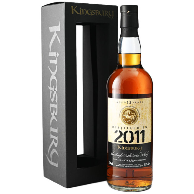 【シェリー、糖蜜、塩気を帯びたスモーク、熟したナツメヤシ、たっぷりとしたピート、焚火】カリラ 2011 13年 キングスバリー 58.1% 700ml