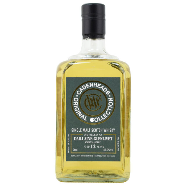 【りんごの焼き菓子、キウイ、ジャーマンアップルケーキ、ぶどう飴、スペイサイドモルトのお手本のようなフルーティな味わい】ダルユーイン 12年 ケイデンヘッド 46% 700ml