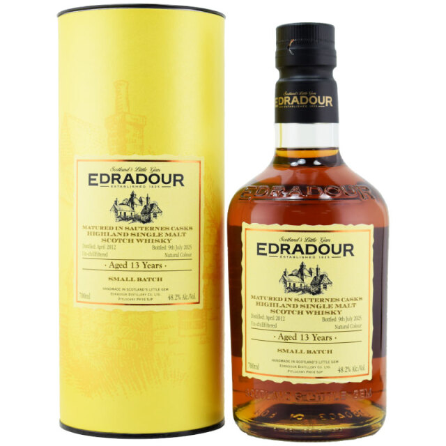 【リッチなシトラス、蜂蜜、甘いブドウ、ドライフルーツ、バニラ、クリーミーな甘さ、フルーティ】エドラダワー 2012 13年 ソーテルヌ樽 48.2% 700ml
