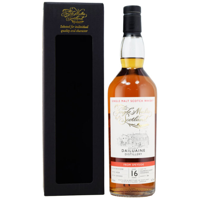 【国内60本のみ★タルト・タタン、シェリー、バタースコッチ、クリーミーなバニラ、オレンジブロッサム、香ばしいクルミ】ダルユーイン 2008 16年 シングルモルツオブスコットランド 56.7% 700ml