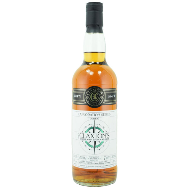 【甘やかなシェリー、ドライフルーツのパウンドケーキ、芳醇、レーズン、シロップ漬けのチェリー】ロイヤルブラックラ 2018 7年 クラクストンズ 50% 700ml