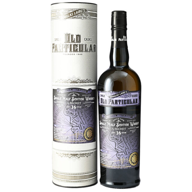 【オレンジピール、甘いヘザーハニー、オークの焙煎香、ドライなスモーク、満足感のあるフィニッシュ】シークレットハイランド 2009 16年 オールドパティキュラー 56.8% 700ml