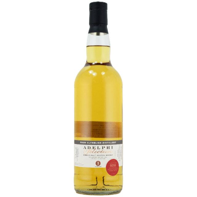 【蜜蝋とシトラス、パイナップル、熟した桃、美味でワクシー、蜜蝋爆弾、素晴らしい】クライヌリッシュ 2015 9年 アデルフィ 54.5% 700ml