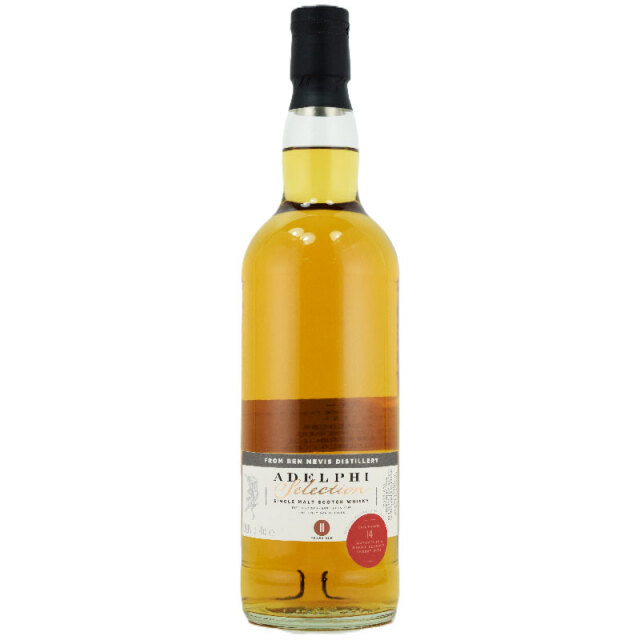 【ダークドライフルーツ、イチジク、ブラックチェリー、キャラメル、モルト、ナッツ】ベンネヴィス 2013 11年 アデルフィ 59.9% 700ml