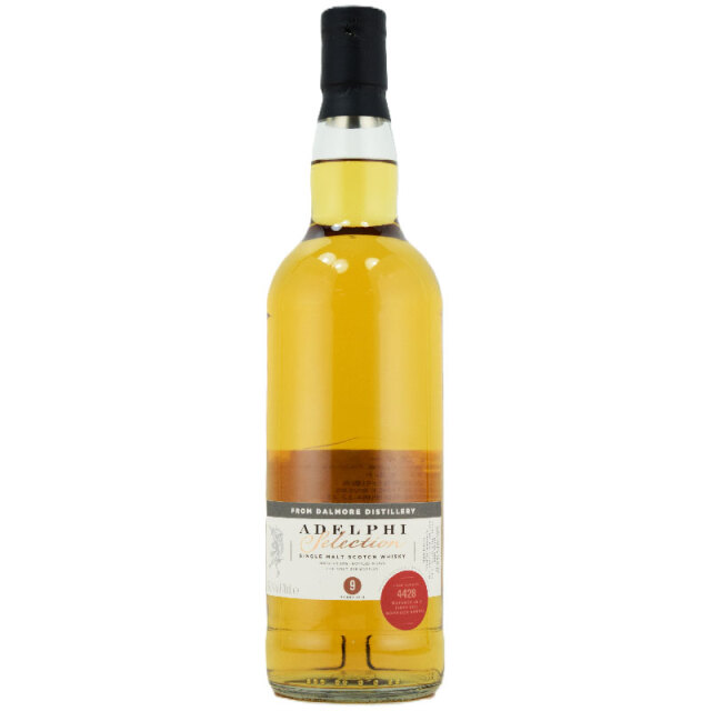 【ジューシーなアプリコット、シロップ漬けの桃、シナモンの樹皮、白樺の樹液、グミキャンディ、バニラプリン】ダルモア 2015 9年 アデルフィ 59.1% 700ml