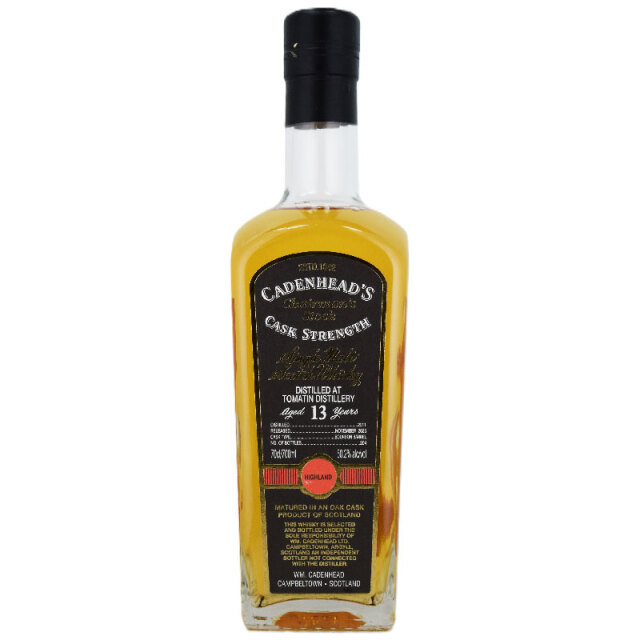 【国内24本のみ★ゴールデンシロップ、ヘザーハニー、ホワイトチョコレート、レモンシャーベット】トマーティン 2011 13年 チェアマンズストック 50.2% 700ml