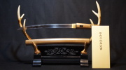 日本美術刀剣保存協会鑑定 日本刀 銘：在銘【兼房】脇指 36.9cm 刀身260ｇ