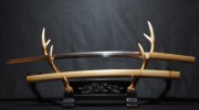 日本刀 銘：在銘【濃州関住兼則作】 刀 67.8ｃｍ 刀身740ｇ